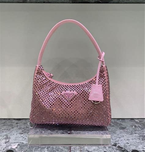 sequin prada bag|sparkly prada bag.